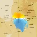 Live Richmond Weather Radar - 128km - Doppler Wind