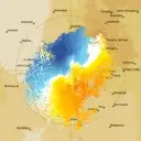 Live Richmond Weather Radar - 128km - Doppler Wind