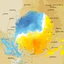 Live Richmond Weather Radar - 128km - Doppler Wind