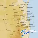 Live Toowoomba Weather Radar - 256km - Rain Rate