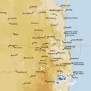 Live Toowoomba Weather Radar - 256km - Rain Rate