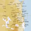 Live Toowoomba Weather Radar - 256km - Rain Rate