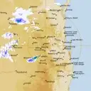 Live Toowoomba Weather Radar - 256km - Rain Rate