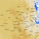 Live Toowoomba Weather Radar - 128km - Rain Rate