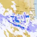 Live Toowoomba Weather Radar - 128km - Rain Rate