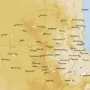 Live Toowoomba Weather Radar - 128km - Rain Rate