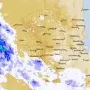 Live Toowoomba Weather Radar - 128km - Rain Rate
