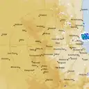Live Toowoomba Weather Radar - 128km - Rain Rate