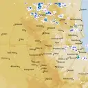Live Toowoomba Weather Radar - 128km - Rain Rate