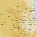 Live Toowoomba Weather Radar - 128km - Rain Rate