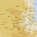Live Toowoomba Weather Radar - 128km - Rain Rate