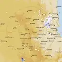 Live Toowoomba Weather Radar - 128km - Rain Rate