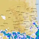 Live Toowoomba Weather Radar - 128km - Rain Rate