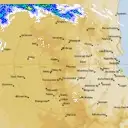 Live Toowoomba Weather Radar - 128km - Rain Rate