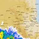 Live Toowoomba Weather Radar - 128km - Rain Rate