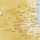 Live Toowoomba Weather Radar - 128km - Rain Rate