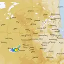 Live Toowoomba Weather Radar - 128km - Rain Rate