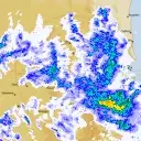 Live Toowoomba Weather Radar - 128km - Rain Rate