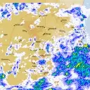 Live Toowoomba Weather Radar - 128km - Rain Rate