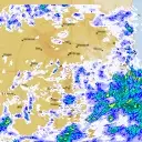 Live Toowoomba Weather Radar - 128km - Rain Rate