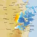 Live Toowoomba Weather Radar - 128km - Doppler Wind