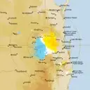 Live Toowoomba Weather Radar - 128km - Doppler Wind
