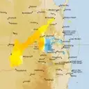 Live Toowoomba Weather Radar - 128km - Doppler Wind