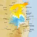 Live Toowoomba Weather Radar - 128km - Doppler Wind