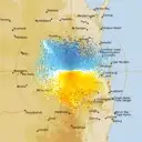 Live Toowoomba Weather Radar - 128km - Doppler Wind