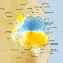 Live Toowoomba Weather Radar - 128km - Doppler Wind