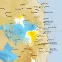 Live Toowoomba Weather Radar - 128km - Doppler Wind