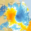 Live Toowoomba Weather Radar - 128km - Doppler Wind