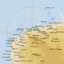 Live Karratha Weather Radar - 512km - Rain Rate