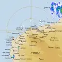 Live Karratha Weather Radar - 512km - Rain Rate
