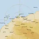 Live Karratha Weather Radar - 256km - Rain Rate