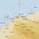 Live Karratha Weather Radar - 256km - Rain Rate