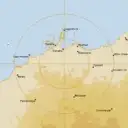 Live Karratha Weather Radar - 128km - Rain Rate