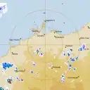 Live Karratha Weather Radar - 128km - Rain Rate
