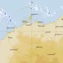 Live Karratha Weather Radar - 128km - Rain Rate