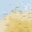 Live Karratha Weather Radar - 128km - Rain Rate