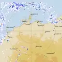 Live Karratha Weather Radar - 128km - Rain Rate