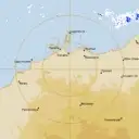 Live Karratha Weather Radar - 128km - Rain Rate