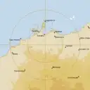 Live Karratha Weather Radar - 128km - Rain Rate