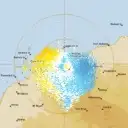 Live Karratha Weather Radar - 128km - Doppler Wind