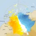 Live Karratha Weather Radar - 128km - Doppler Wind
