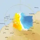 Live Karratha Weather Radar - 128km - Doppler Wind