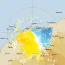 Live Karratha Weather Radar - 128km - Doppler Wind