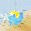 Live Karratha Weather Radar - 128km - Doppler Wind