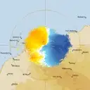Live Karratha Weather Radar - 128km - Doppler Wind