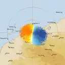 Live Karratha Weather Radar - 128km - Doppler Wind